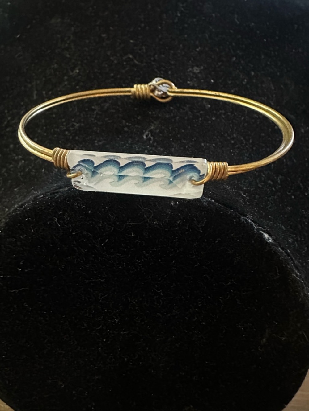 Luca & Danni Glass Digital Wave Bracelet
